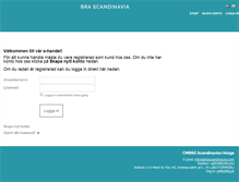 Tablet Screenshot of e-butikk.brascandinavia.com